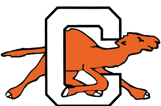 Campbell Fighting Camels 1993-2004 Alternate Logo Print Decal
